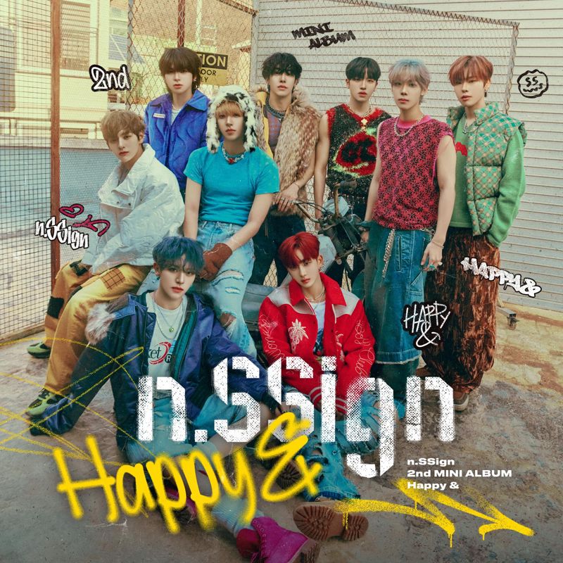 n.SSign (엔싸인) - n.SSign 2nd MINI ALBUM 'Happy &'